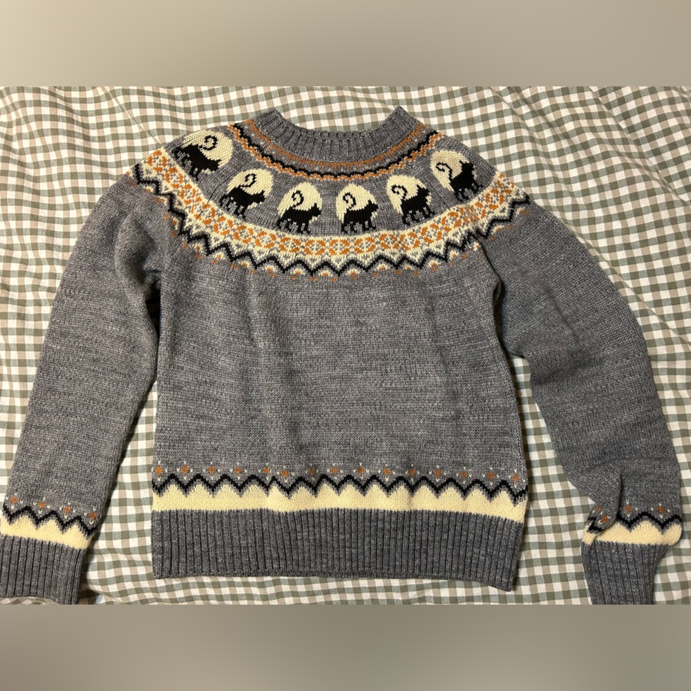 KJP Black Cat Sweater